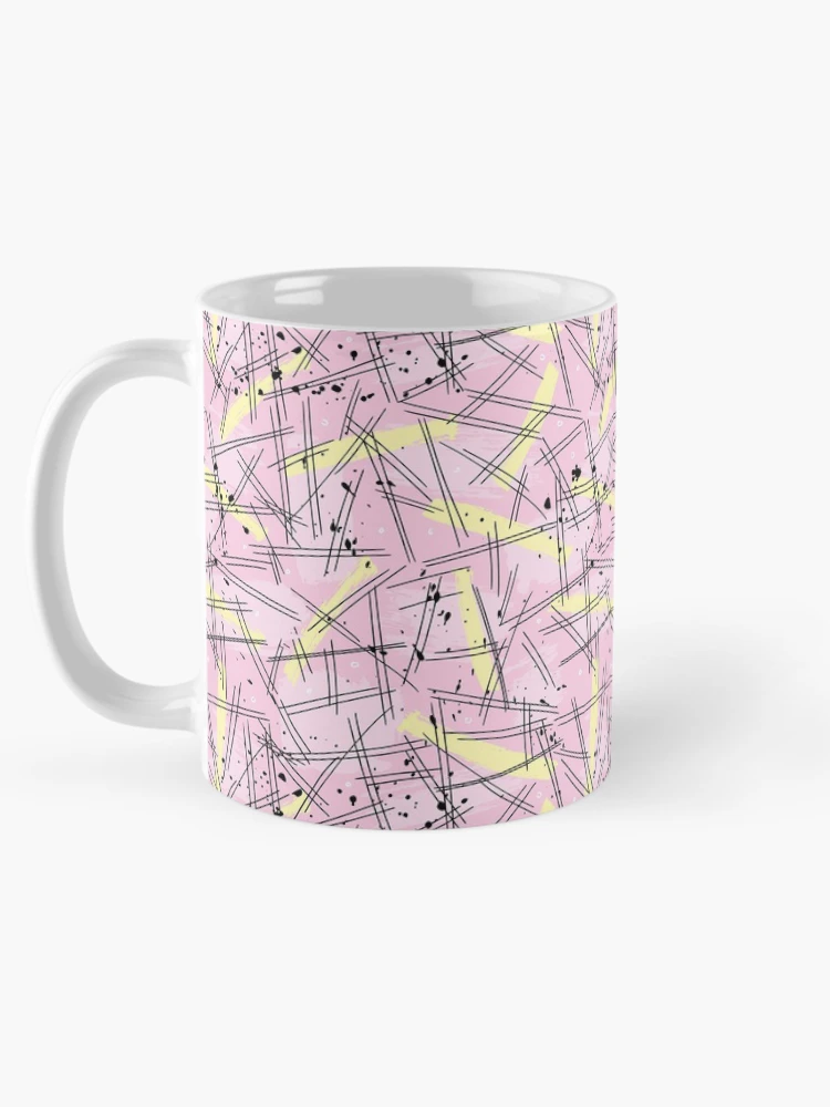 Thumbnail 5 of 6, Coffee Mug, Scratch Retro Pattern designed and sold by PatternTale.