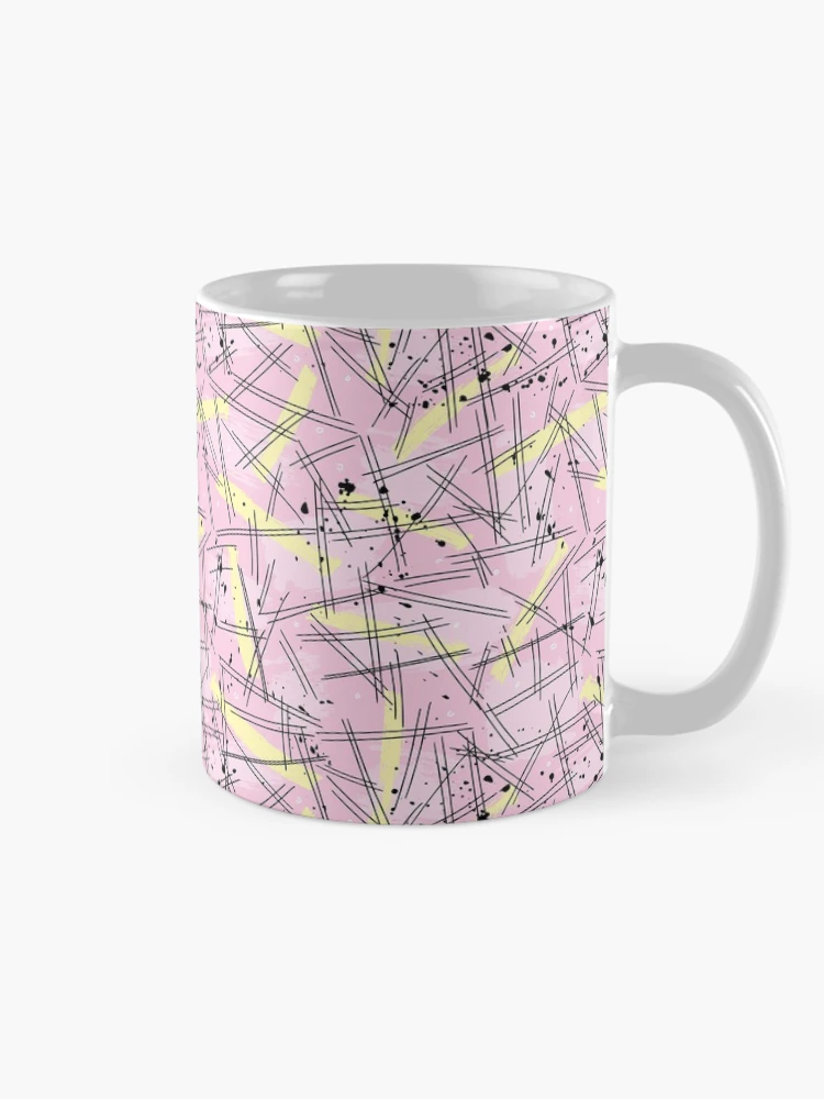 Thumbnail 3 of 6, Coffee Mug, Scratch Retro Pattern designed and sold by PatternTale.
