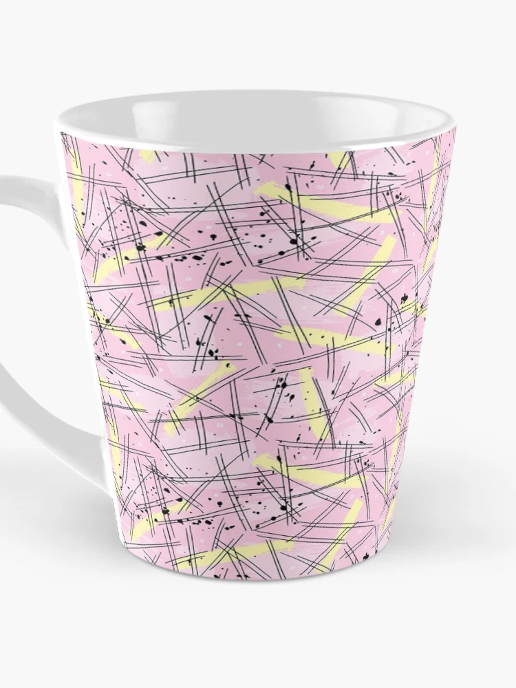 Thumbnail 3 of 4, Coffee Mug, Scratch Retro Pattern designed and sold by PatternTale.