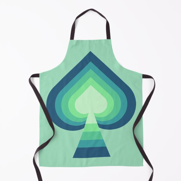 Artikelvorschau, Überlagerte blaue und grüne Gradient Spades entworfen und verkauft von Nightlight0.