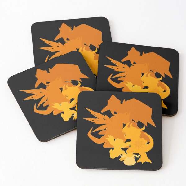 Item preview, digimon agumon silhouette design designed and sold by NguyenKelley.