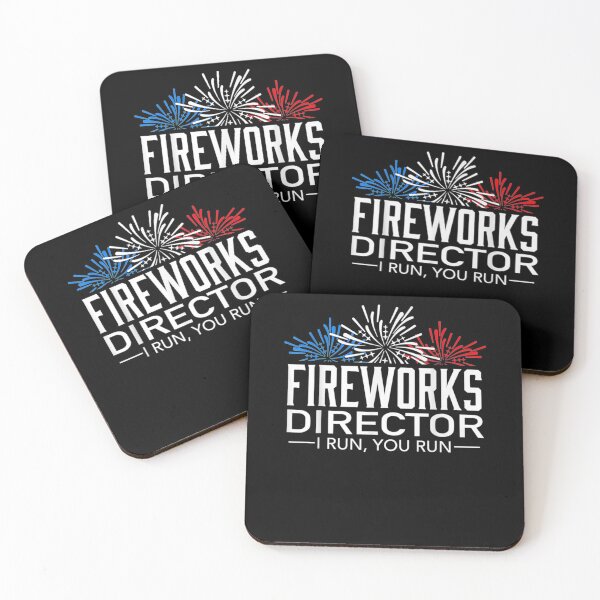 Item preview, FIREWORKS DIRECTOR 4th of July Celebration Gift designed and sold by lydiamoranart.