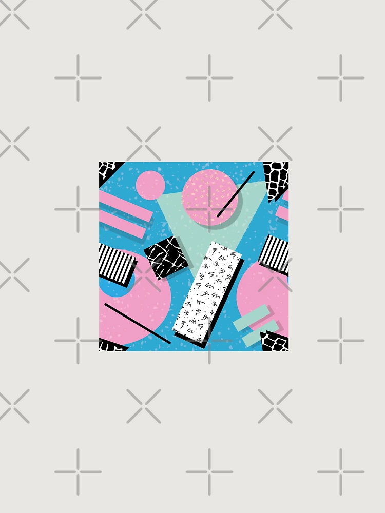 Thumbnail 6 of 6, Premium Oversized Sweatshirt, Abstract Retro Pattern designed and sold by PatternTale.