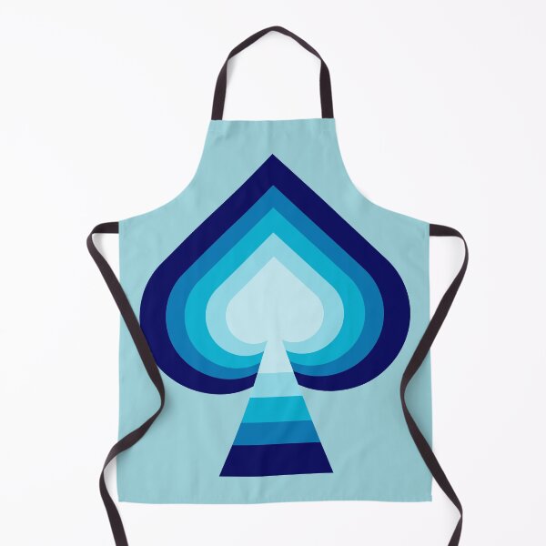 Artikelvorschau, Layered Blue Gradient Spades entworfen und verkauft von Nightlight0.