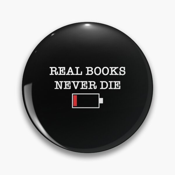 Item preview, Real Books Never Die designed and sold by ildafdhome.