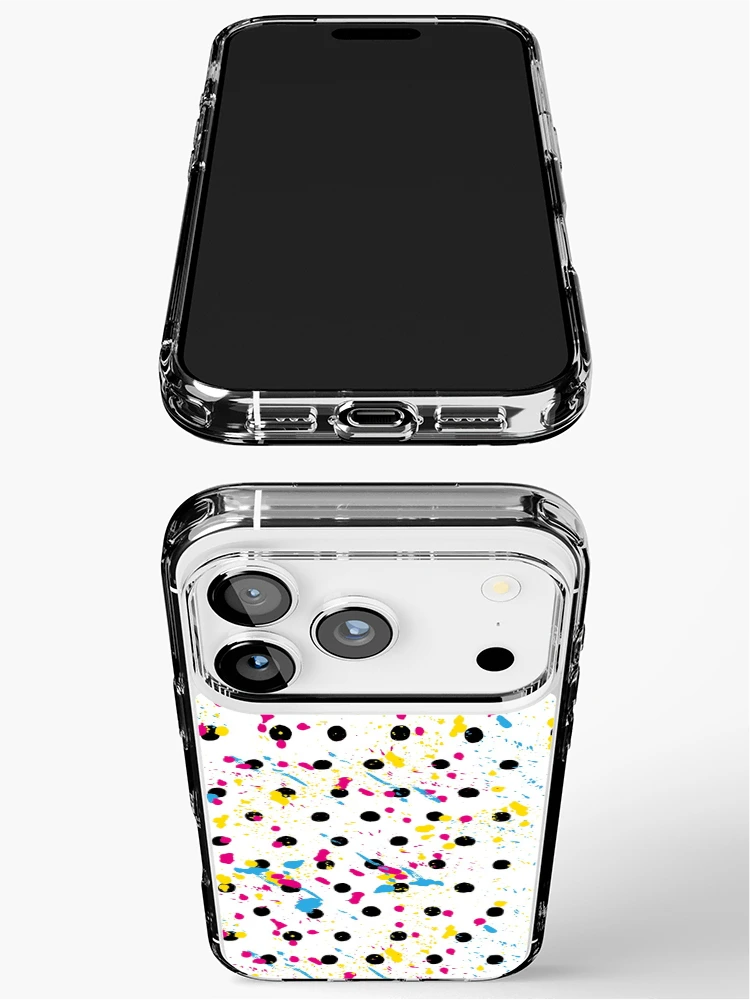 Thumbnail 3 of 5, iPhone Case, Polka Abstract Retro Pattern designed and sold by PatternTale.