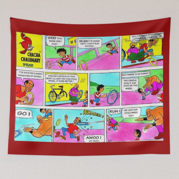 Item preview, Indian Comics designed and sold by Rritu.