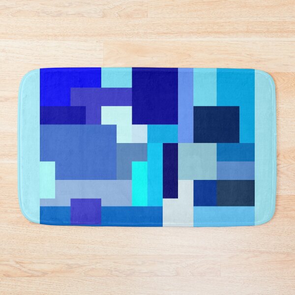 Item preview, Blue hues, shades, Quilted Patterns, Custom Color, White And Blue,Blues,Blue Jackets, blue wall,Light Blue designed and sold by bubbley2021.
