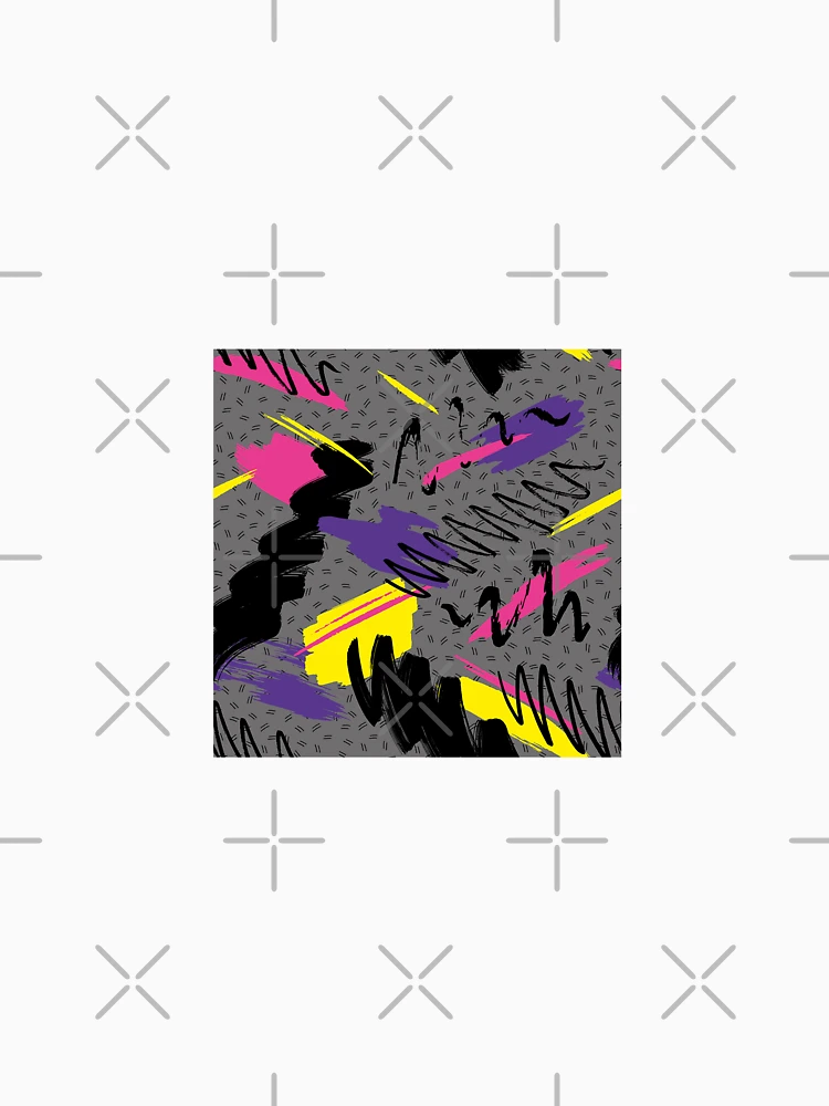 Thumbnail 6 of 6, Pullover Hoodie, Wave Abstract Retro Pattern designed and sold by PatternTale.