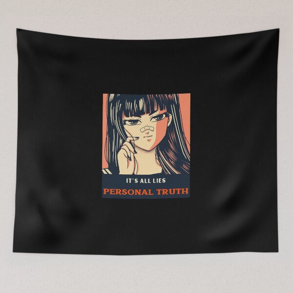 Item preview, It's All Lies Personal Truth Anime Design designed and sold by DishianPaxtin95.