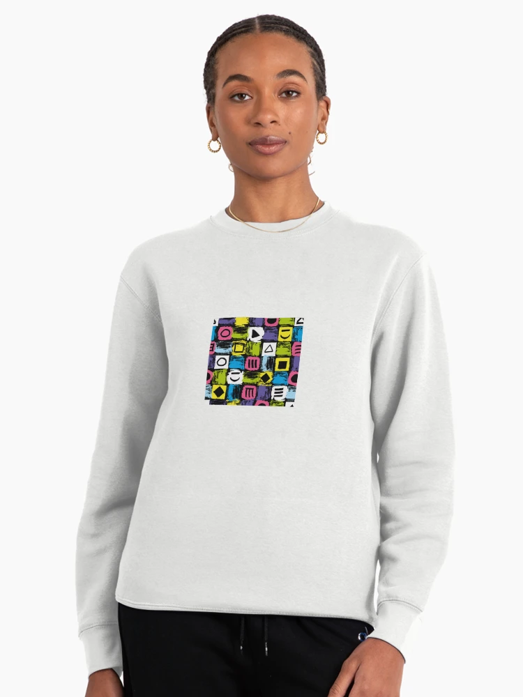Thumbnail 3 von 6, Pullover, Symbol Retro-Muster designt und verkauft von PatternTale.