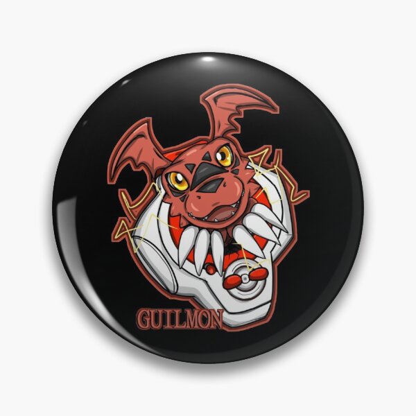 Item preview, Guilmon head digimon design designed and sold by NguyenKelley.