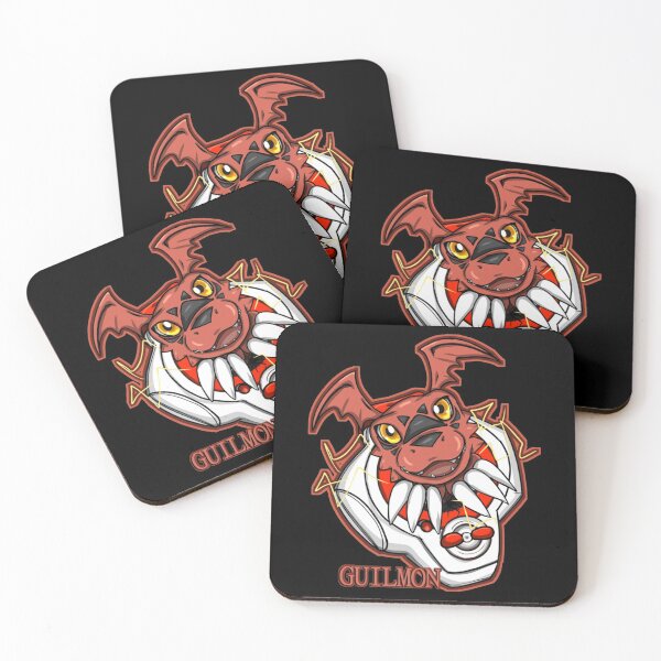 Item preview, Guilmon head digimon design designed and sold by NguyenKelley.