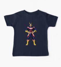 All Might Pixel Art Baby Tee