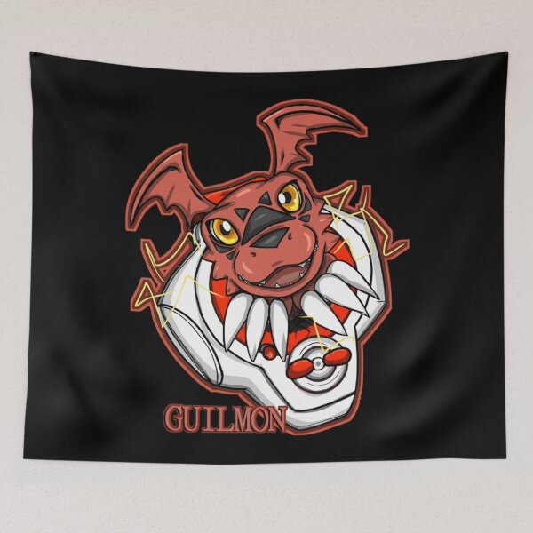Item preview, Guilmon head digimon design designed and sold by NguyenKelley.