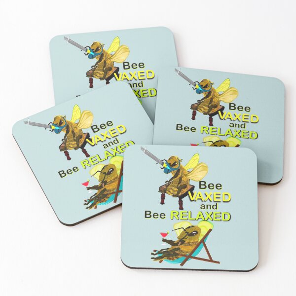 Item preview, Bee Vaxed and Bee Relaxed  designed and sold by FileStyle.