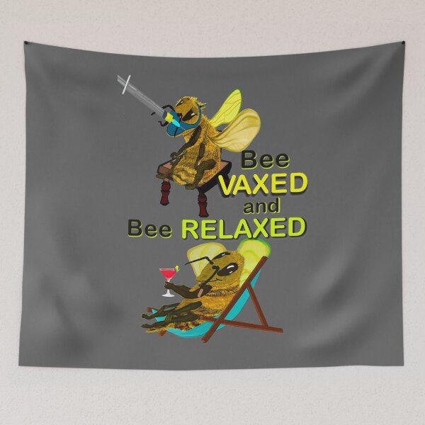 Item preview, Bee Vaxed and Bee Relaxed  designed and sold by FileStyle.