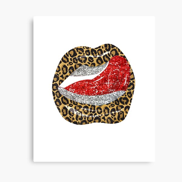 Leopard Sparkle Canvas Prints for Sale