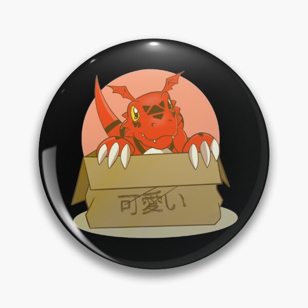 Item preview, Guilmon in the box digimon classic designed and sold by NguyenKelley.