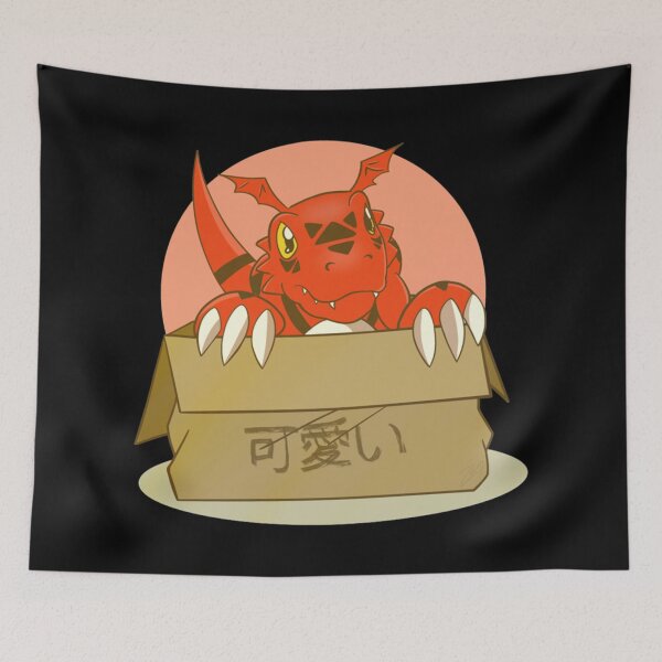 Item preview, Guilmon in the box digimon classic designed and sold by NguyenKelley.