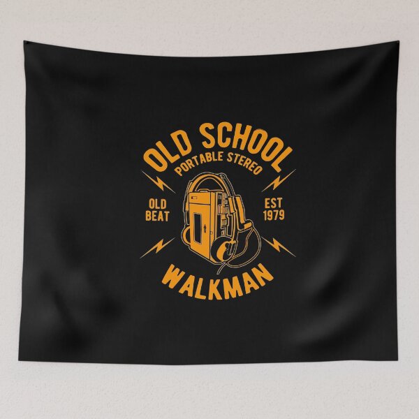 Item preview, Old School Walkman designed and sold by LootBoxApparel.