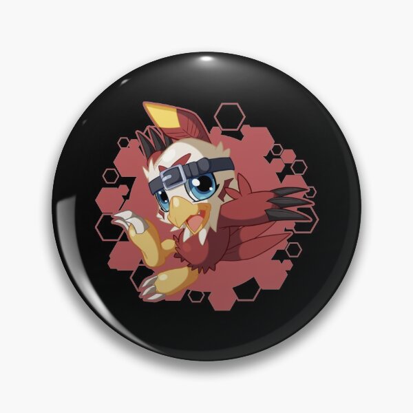 Item preview, Hawkmon Chibi digimon anime classic designed and sold by NguyenKelley.