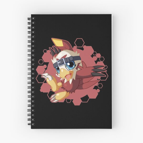 Item preview, Hawkmon Chibi digimon anime classic designed and sold by NguyenKelley.