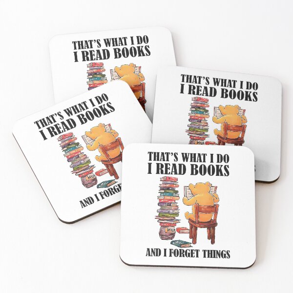 Item preview, National reading day - That's What I Do Read Books And I Forget Things Bear Reading designed and sold by begin-again.