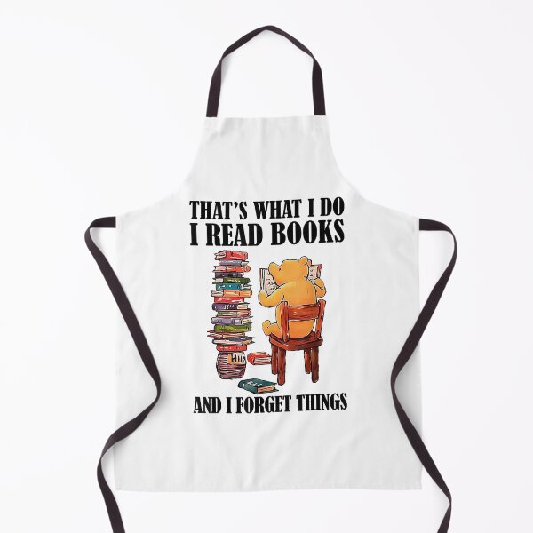 Item preview, National reading day - That's What I Do Read Books And I Forget Things Bear Reading designed and sold by begin-again.