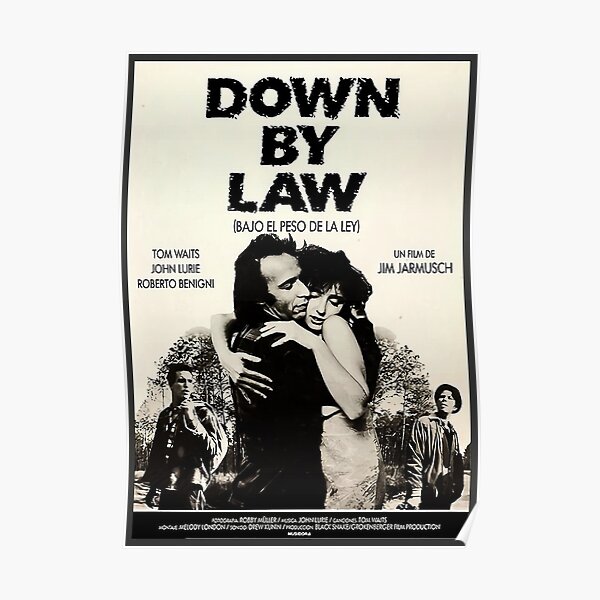 DOWN BY LAW 1986 STYLE A ROLLED ORIGINAL MOVIE POSTER 