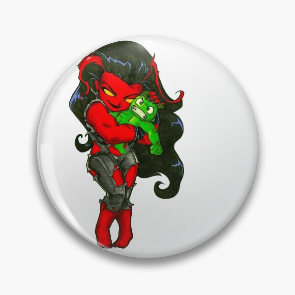 Item preview, She-Hulk Red designed and sold by ShopBelova.