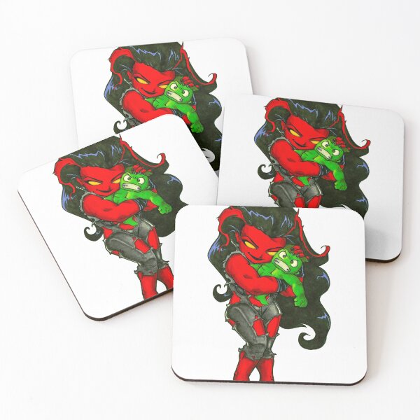 Item preview, She-Hulk Red designed and sold by ShopBelova.