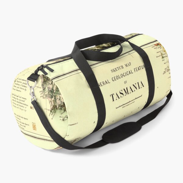 Item preview, 1884 Tasmania Geological Map 3D digitally-rendered designed and sold by ThinkAboutMaps.