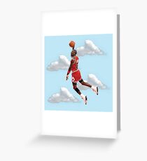 Jordan Polygon Art Greeting Card