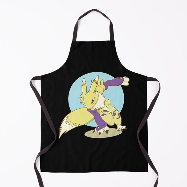 Item preview, Renamon golden fox anime digimon circle design designed and sold by NguyenKelley.