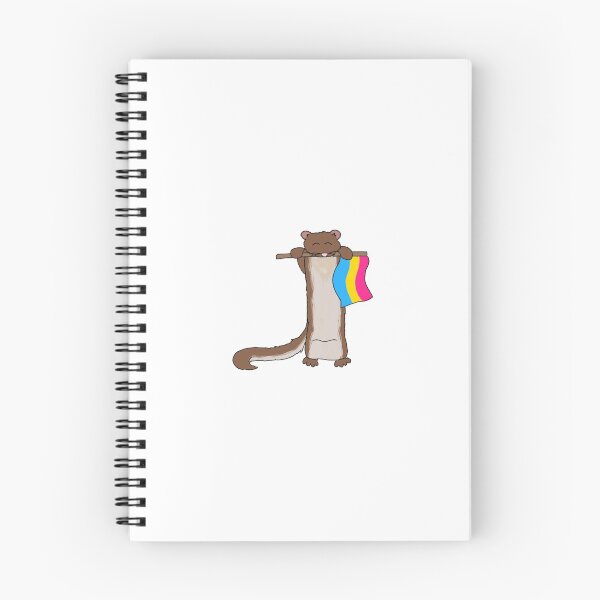 Item preview, Pan Flag Weasel (abrigo de verano) designed and sold by NonbinarySarah.