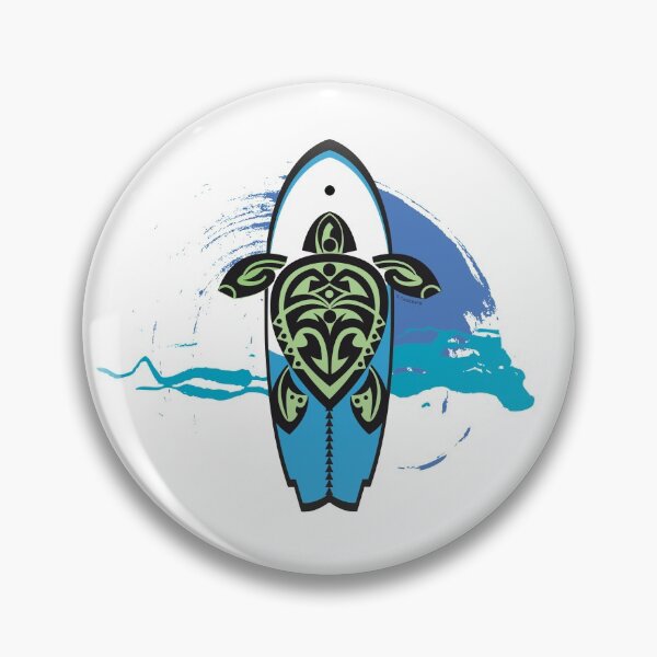Item preview, Tribal Turtle Tattoo Surf's Up  designed and sold by srwdesign.
