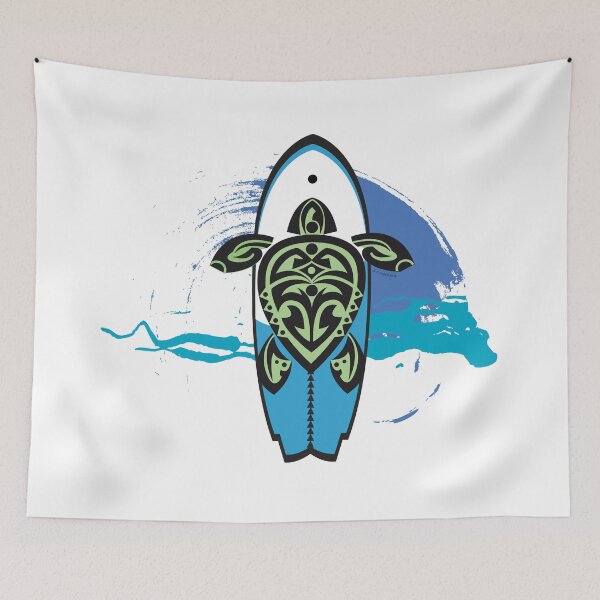 Item preview, Tribal Turtle Tattoo Surf's Up  designed and sold by srwdesign.