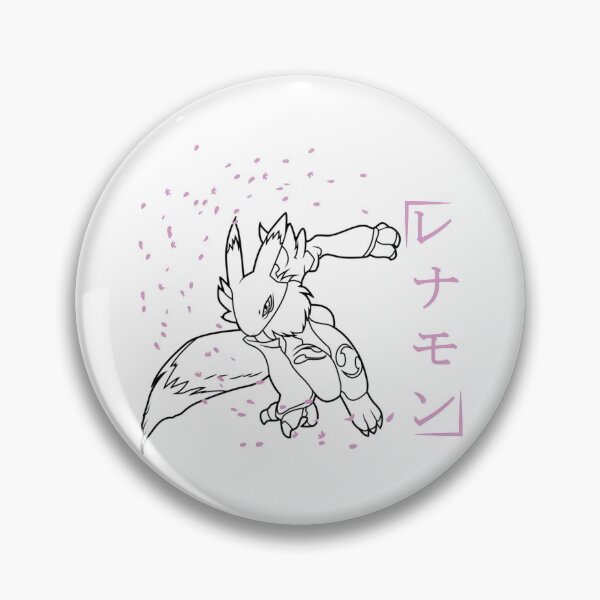 Item preview, Renamon black Digimon manga Tamers design designed and sold by NguyenKelley.