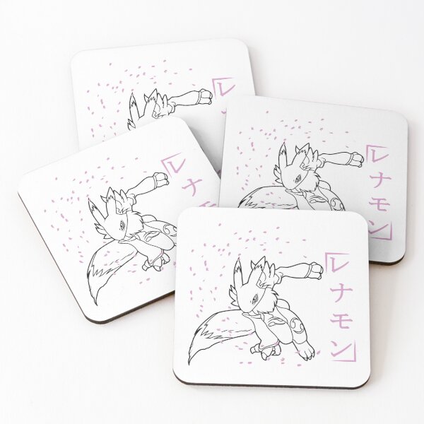 Item preview, Renamon black Digimon manga Tamers design designed and sold by NguyenKelley.