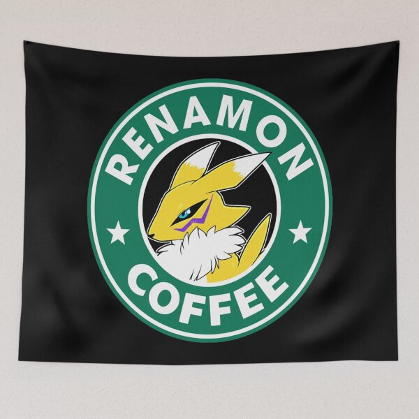 Item preview, Renamon japanese anime digimon logo cofee designed and sold by NguyenKelley.