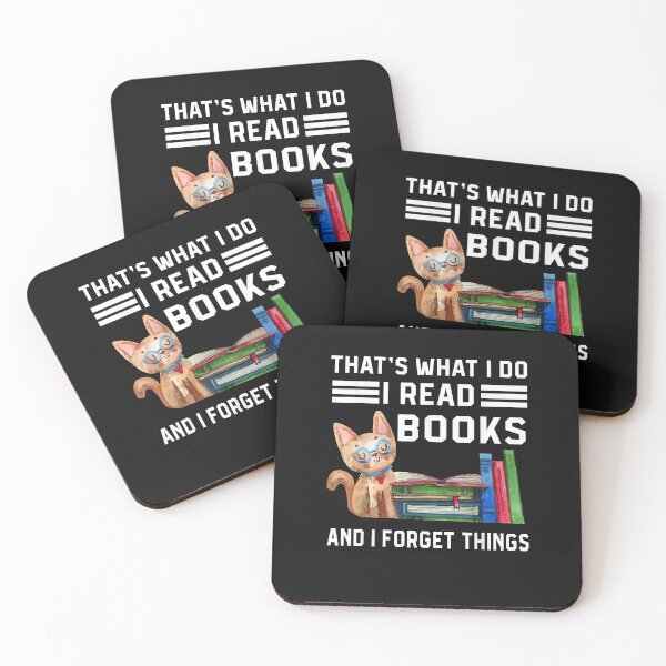 Item preview, That's What I Do Read Books And I Forget Things Cat Reading - National reading day designed and sold by begin-again.