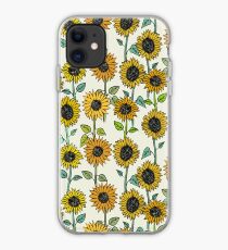 Painted Sunflowers iPhone Case