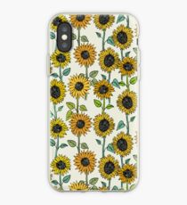 Painted Sunflowers iPhone Case