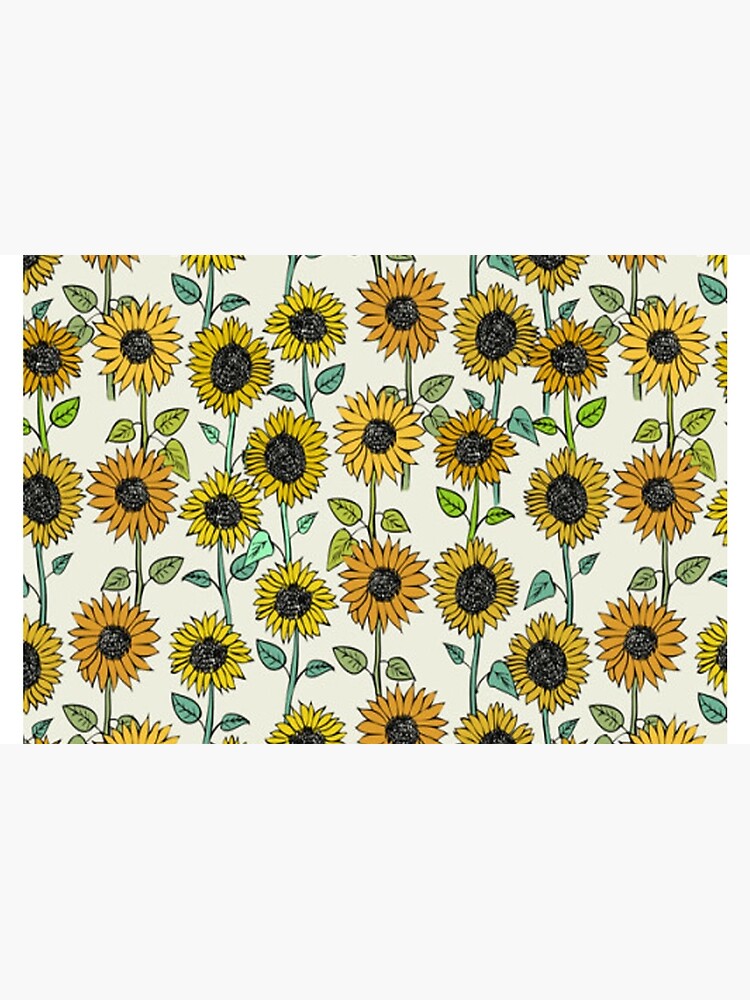 Aperçu 2 sur 2. Skin adhésive d'ordinateur avec l'œuvre Tournesols peints créée et vendue par sitariks.