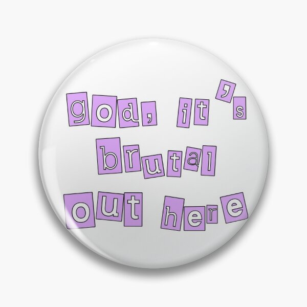 Item preview, purple- god it’s brutal out here lyric designed and sold by mooradian02.