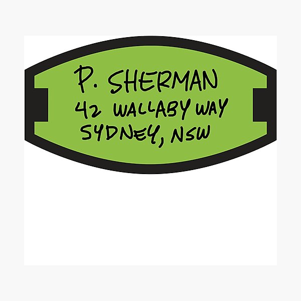 P Sherman 42 Wallaby Way Sydney Photographic Prints Redbubble   Pp,504x498 Pad,600x600,f8f8f8 