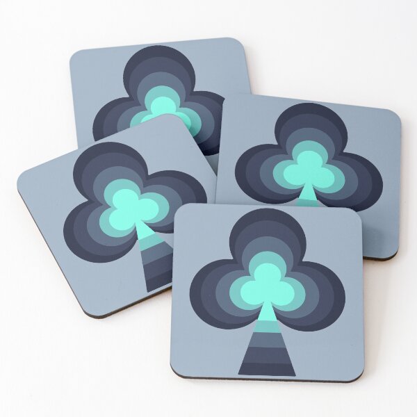 Artikelvorschau, Layered Black und Aqua Gradient Clubs entworfen und verkauft von Nightlight0.