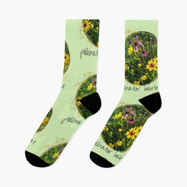 Item preview, Pollinator Habitat Beautiful Native Plants & Flowers Design designed and sold by EarthArtDesigns.