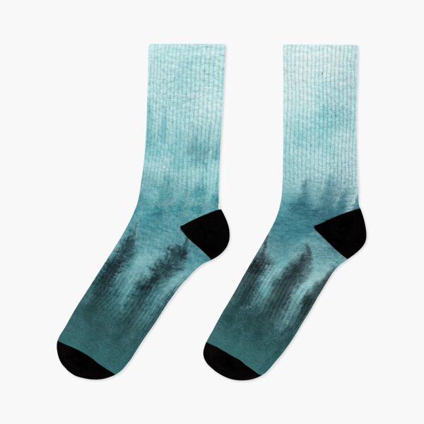 Item preview, Teal Misty Forest designed and sold by Yorda Creative.